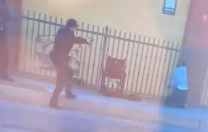 אנתוני לואו לפני שנורה