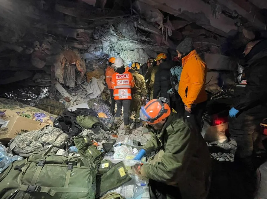 פעילות משלחת ''ענפי זית'' בטורקיה