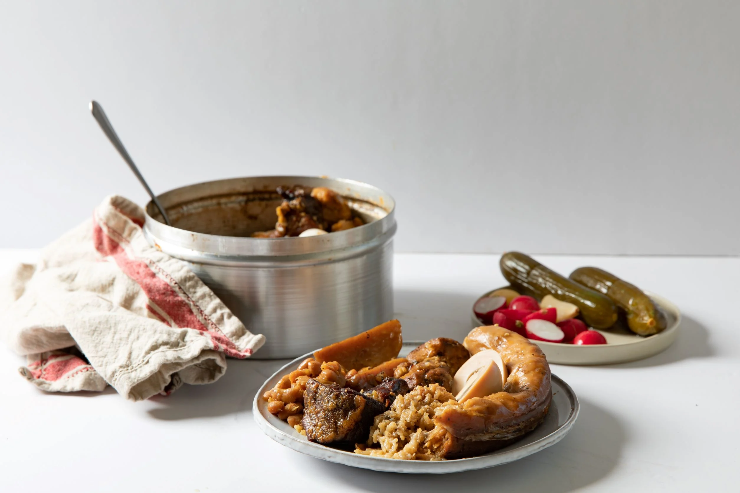 חמין, שרי אנסקי