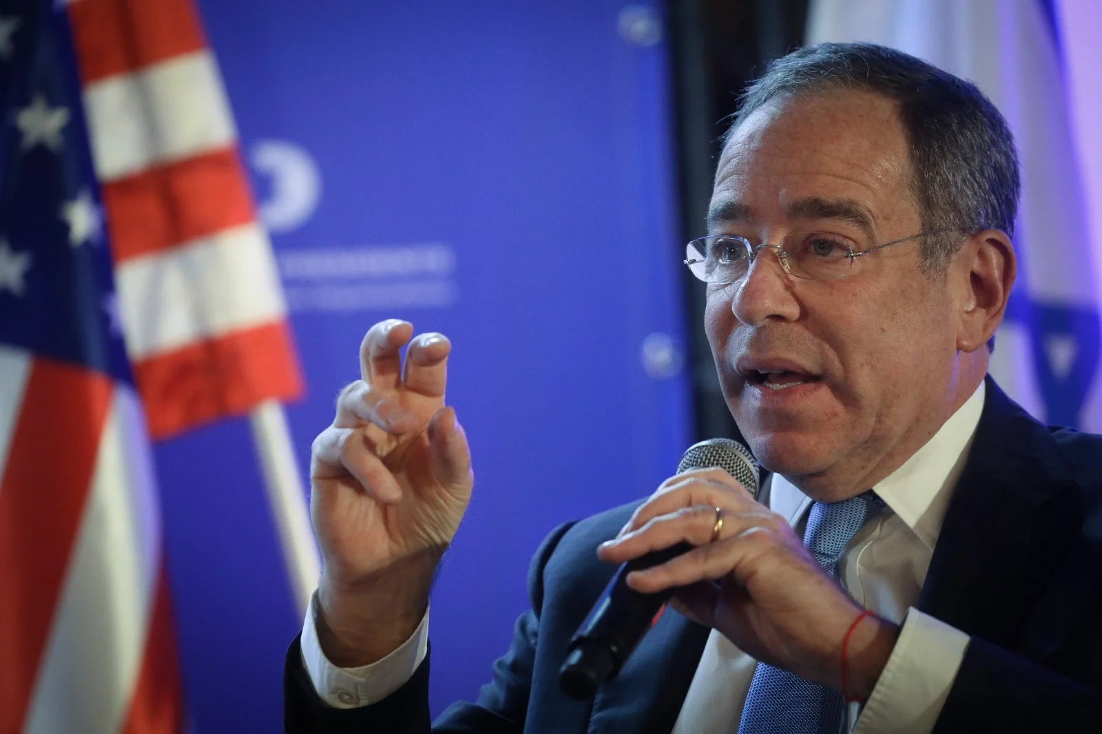 שגריר ארצות הברית בישראל טום ניידס בכנס ועידת הנשיאים