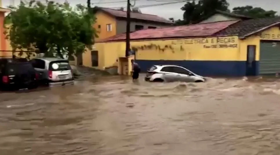 שכונה מוצפת בסאו פאולו