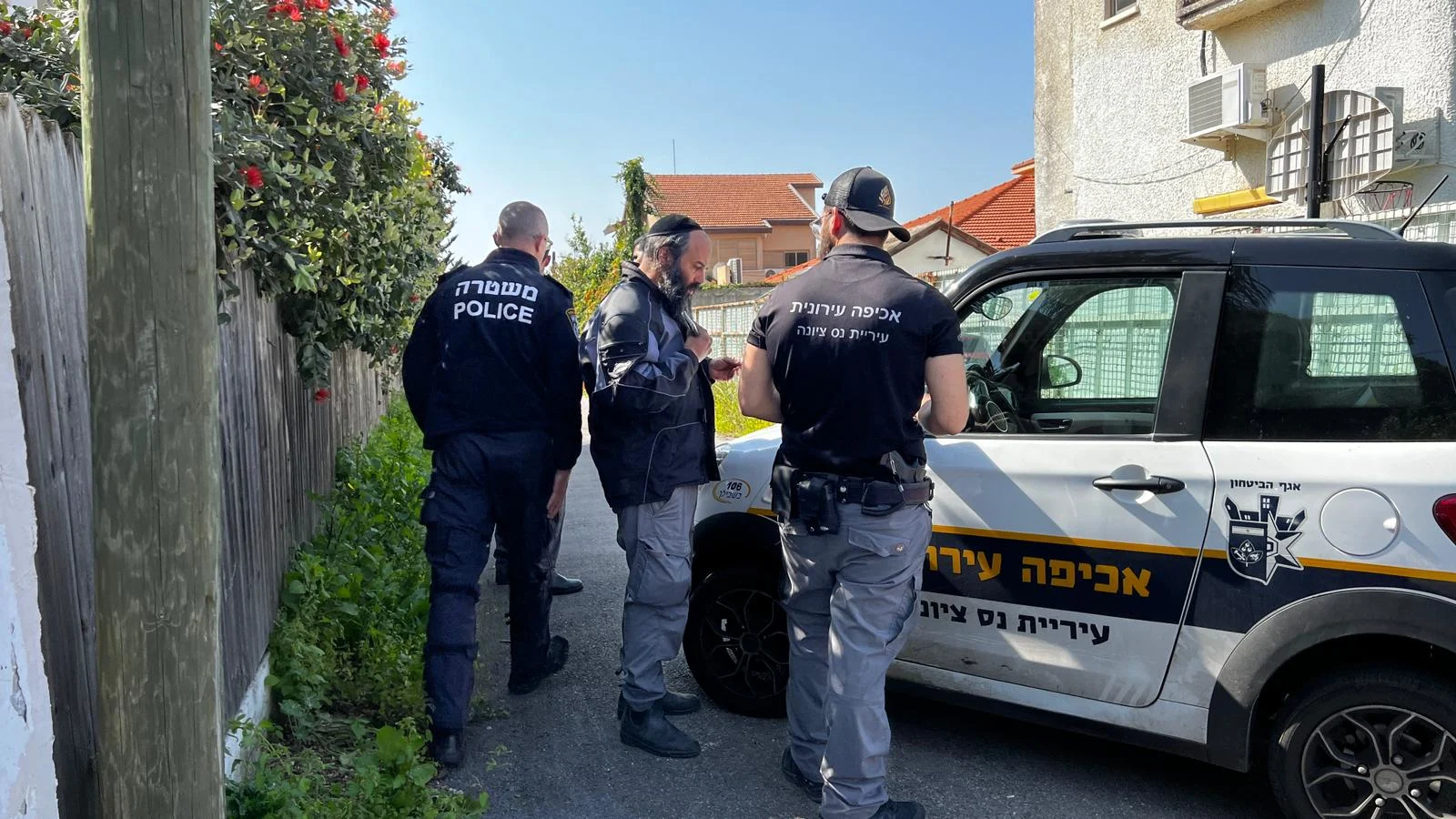 זירת הרצח בנס ציונה