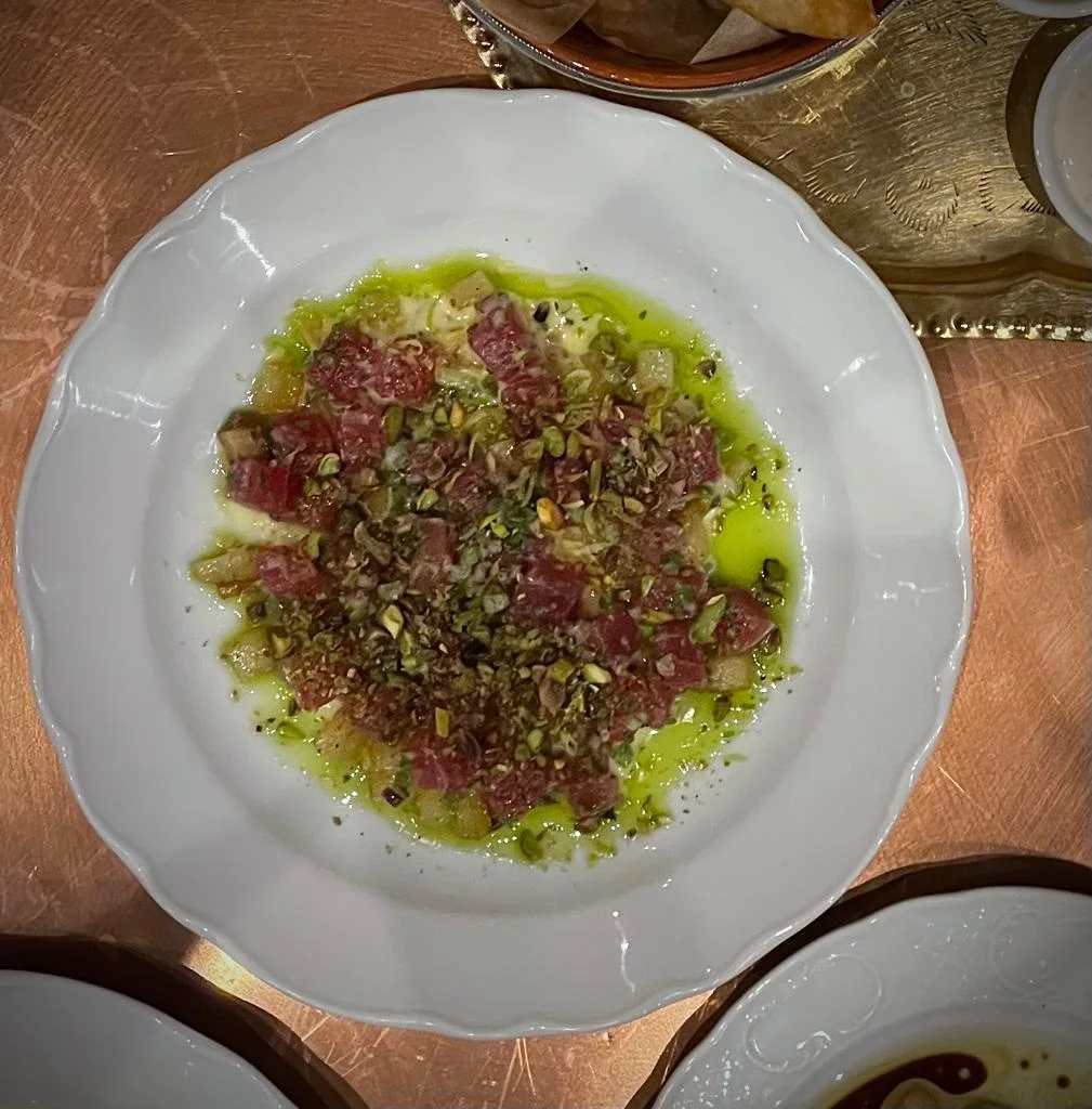 מסעדת נאיפה, טרטר דג