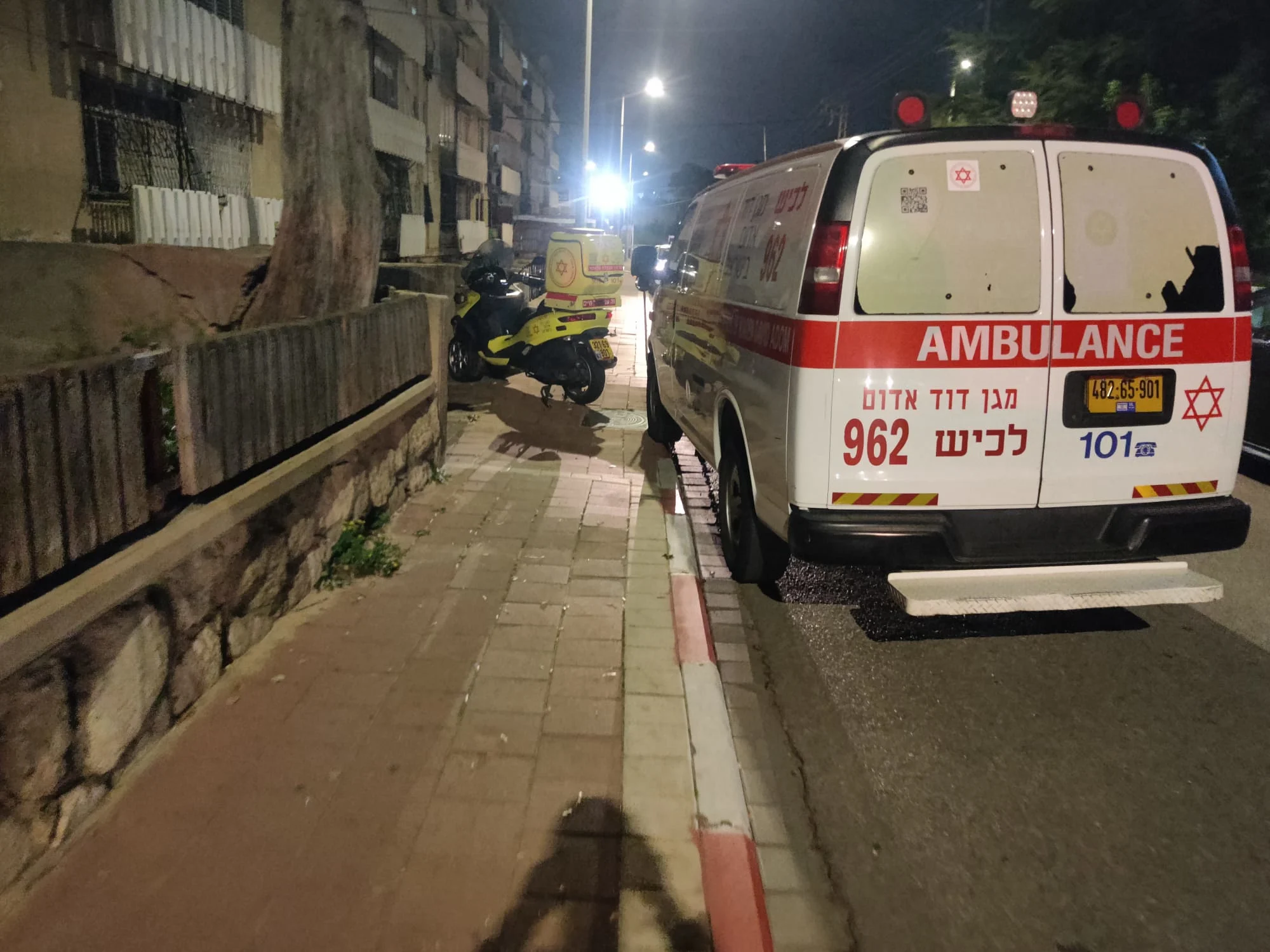 זירת הרצח באשדוד