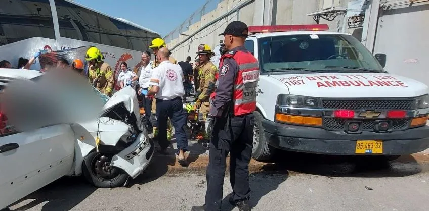 זירת התאונה