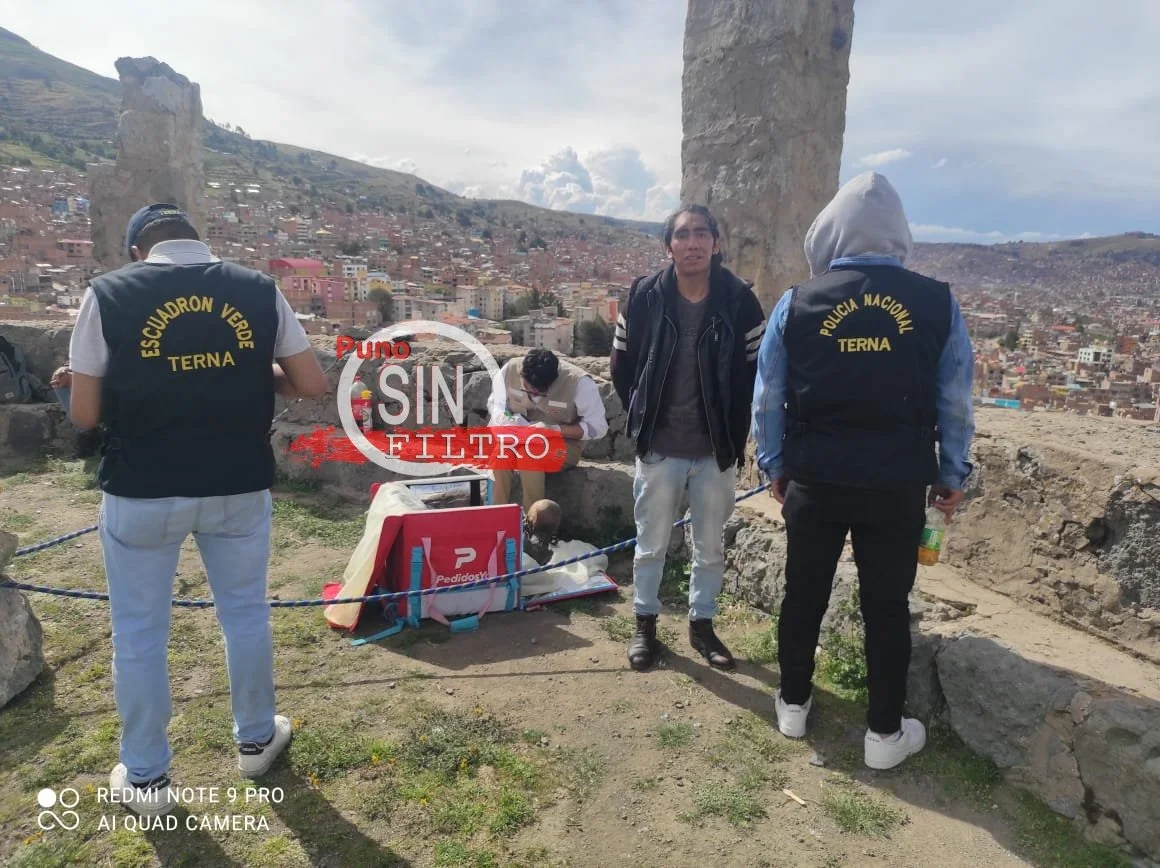 המומיה שאותרה ברשותו של הגבר בפרו