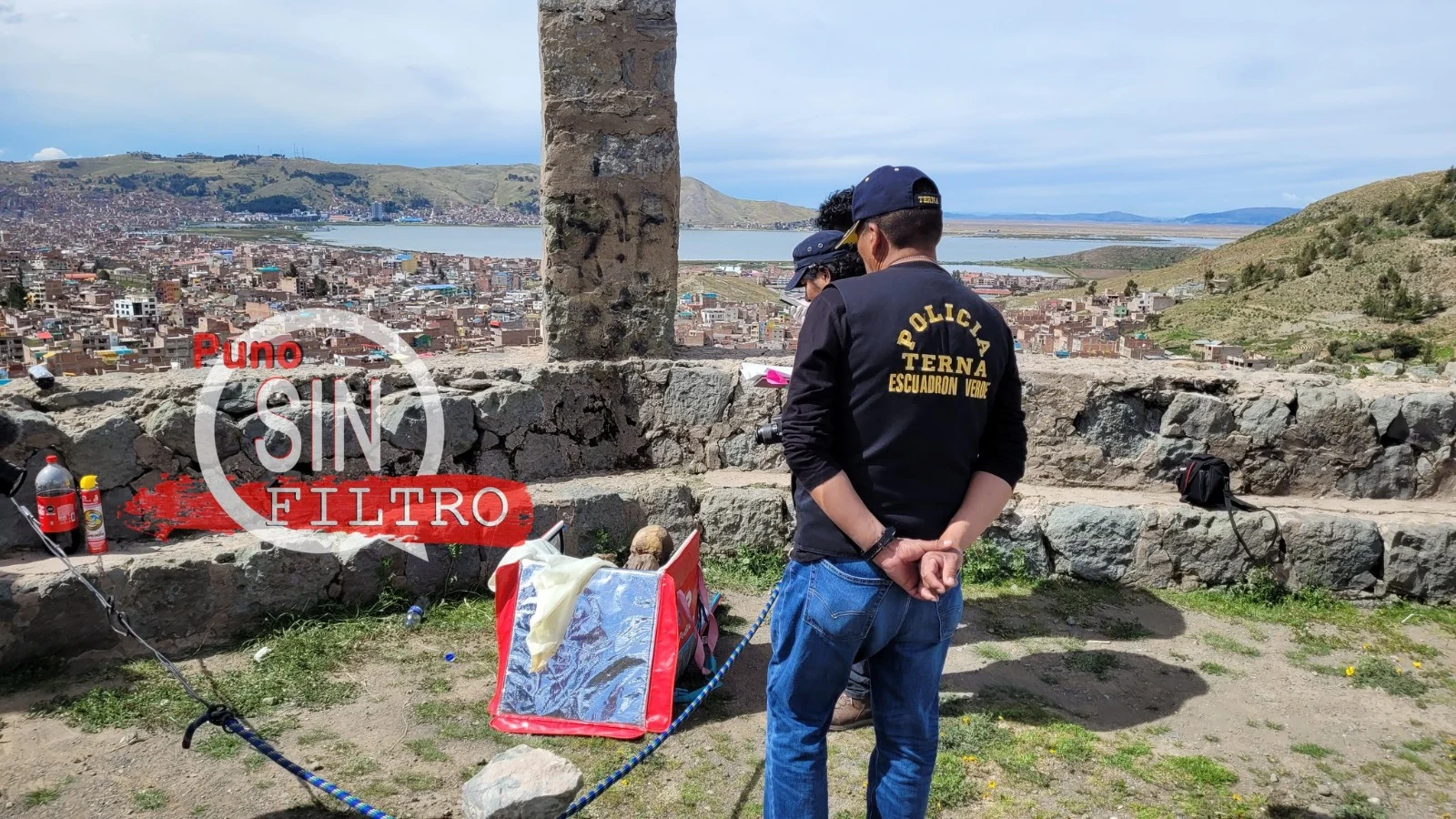 המומיה שאותרה ברשותו של הגבר בפרו