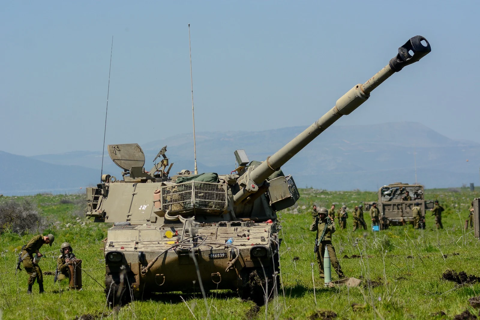 לוחמי חיל התותחנים (ארכיון)