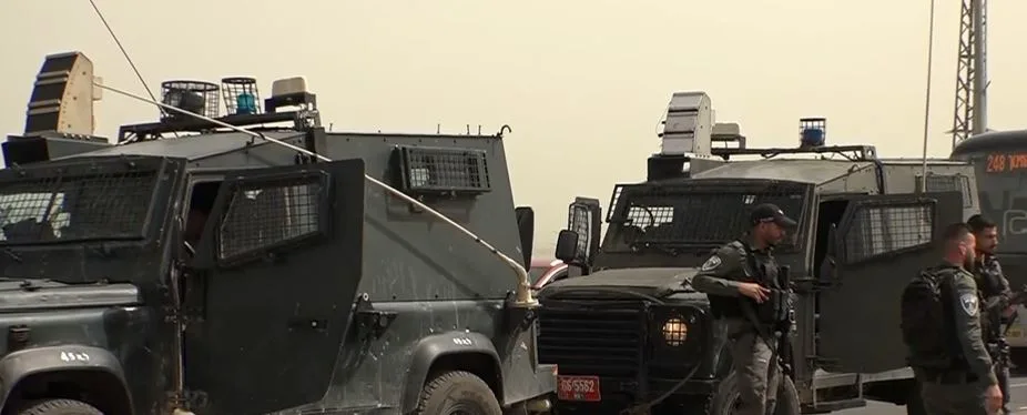 זירת הפיגוע באזור מגידו