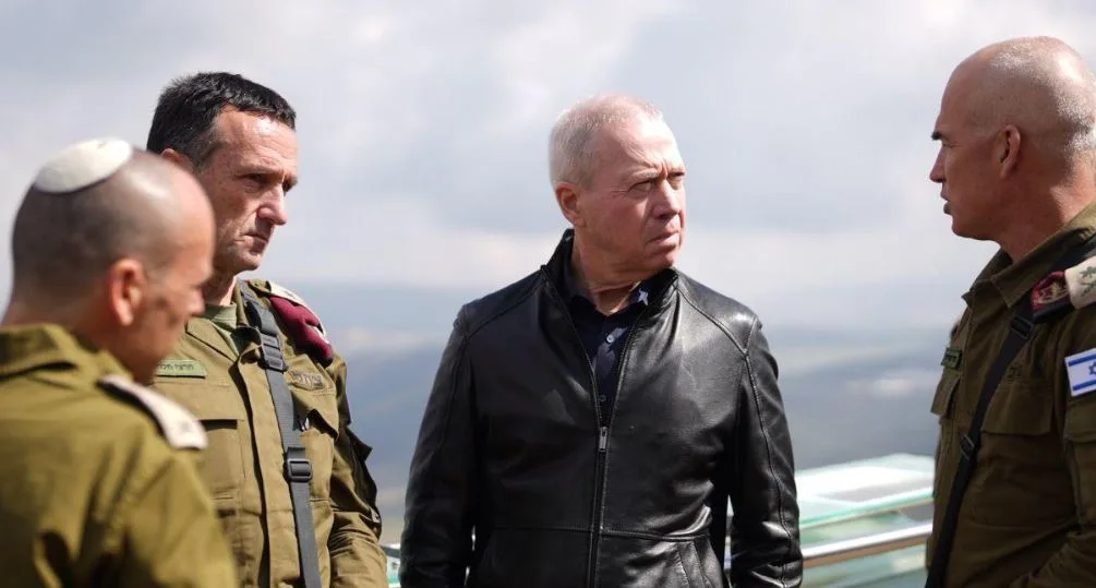 גלנט והרמטכ''ל בסיור בצפון