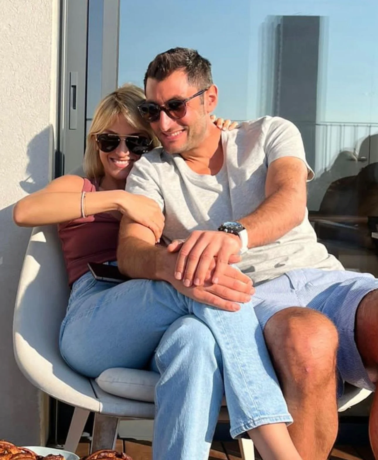 אור אשכר, שנרצח בפיגוע בדיזנגוף, ובת זוגו לי מנחם