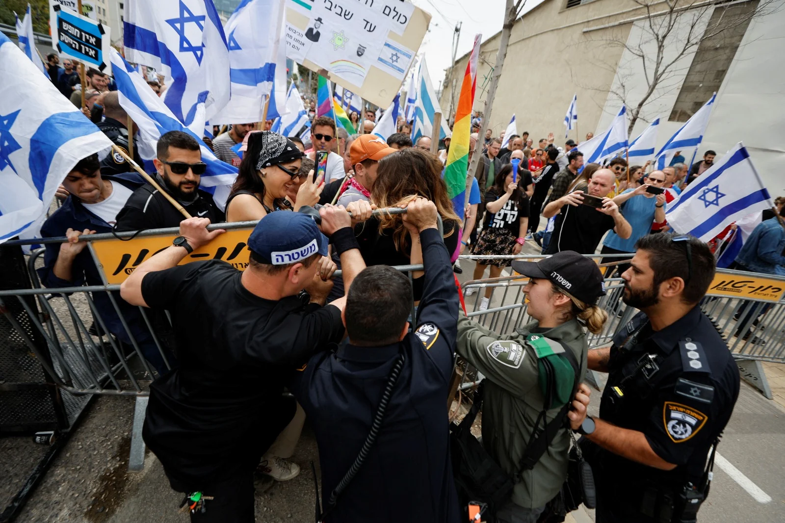 הפגנה בתל אביב