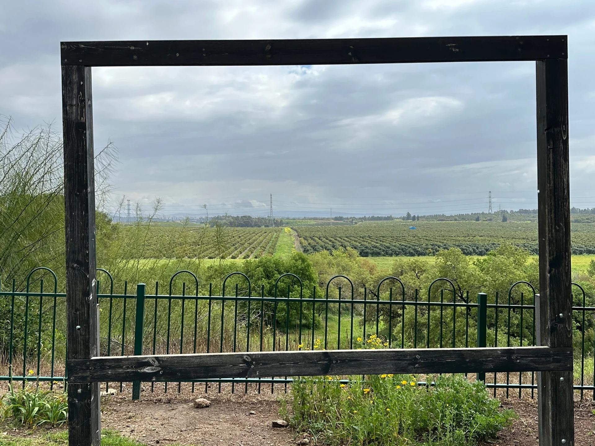 תצפית נוף בכפר גליקסון