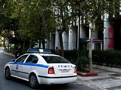 ניידת משטרה ביוון. ארכיון