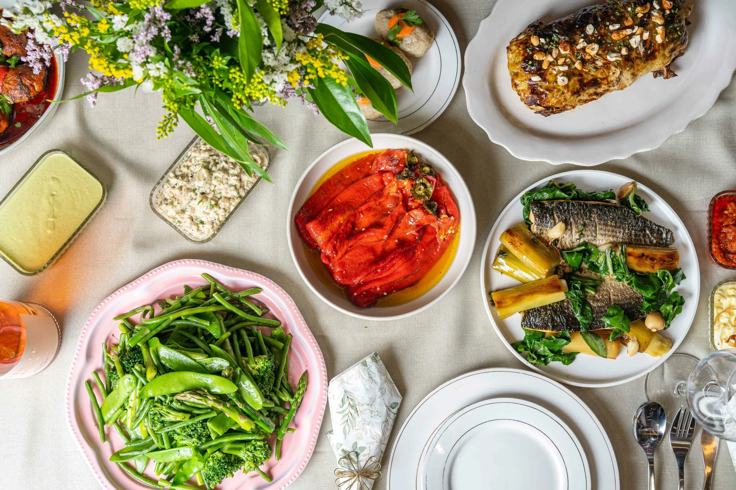 אוכל מוכן של מעדניית The Lux