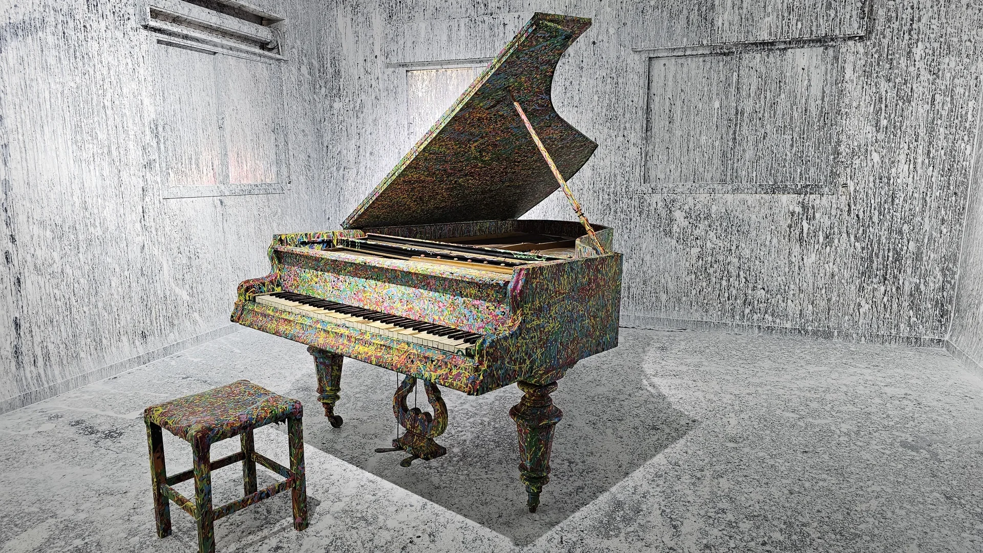 ''בית הצבעים'' של סם חלבי