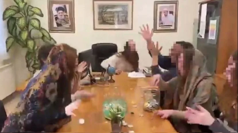 מתוך הסרטון של בנות אולפנת חורב