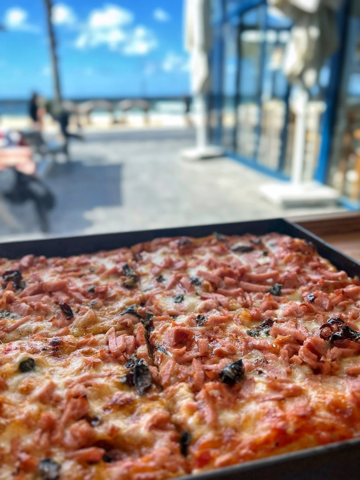 Greek Pizza, פיצה יוונית