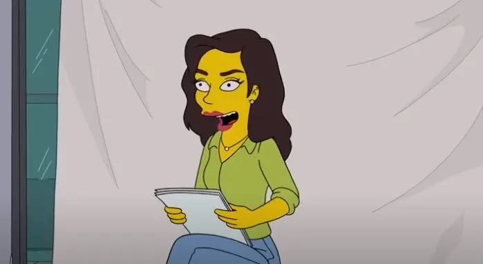 מתוך: ''משפחת סימפסון'', גל גדות