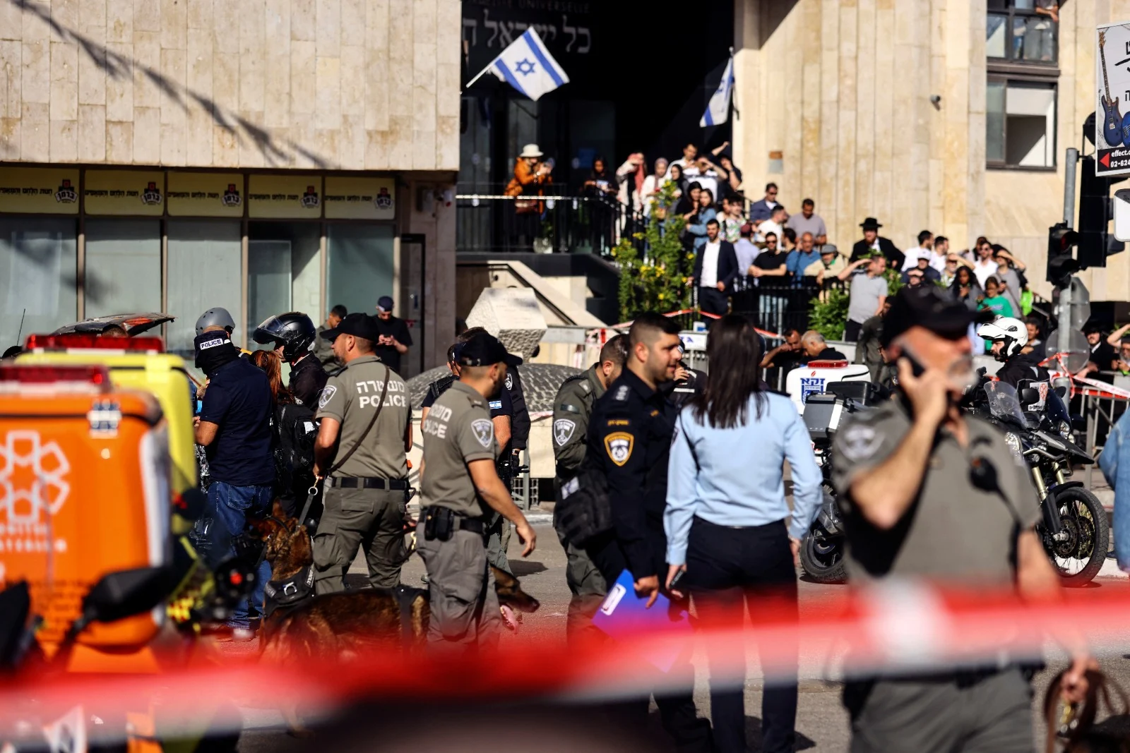 זירת הדריסה בירושלים