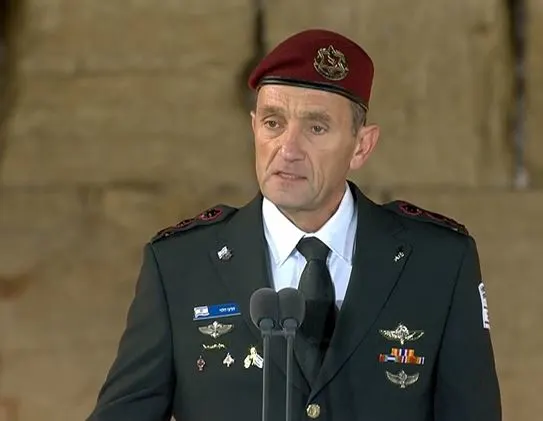 הרמטכ''ל הלוי בטקס בכותל