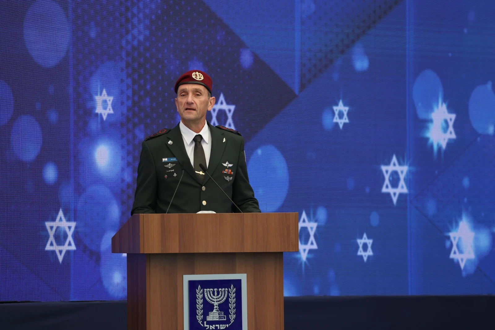 הרמטכ''ל הרצי הלוי בטקס המצטיינים