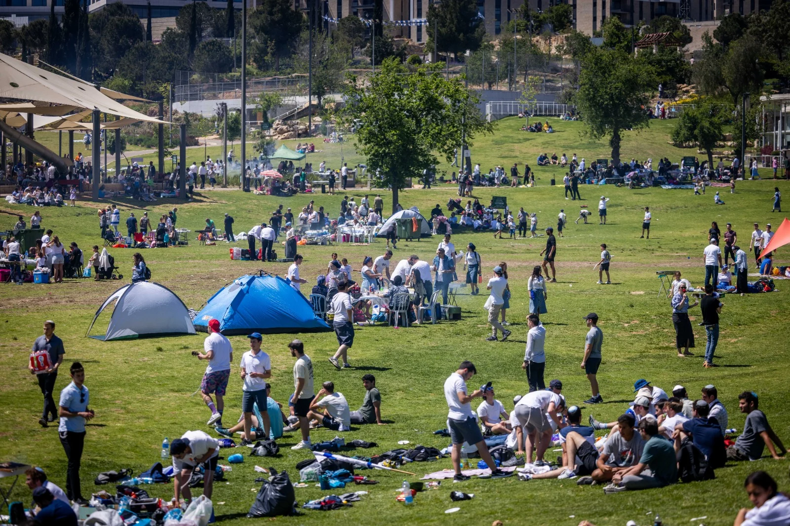 חגיגות יום העצמאות בגן סאקר בירושלים