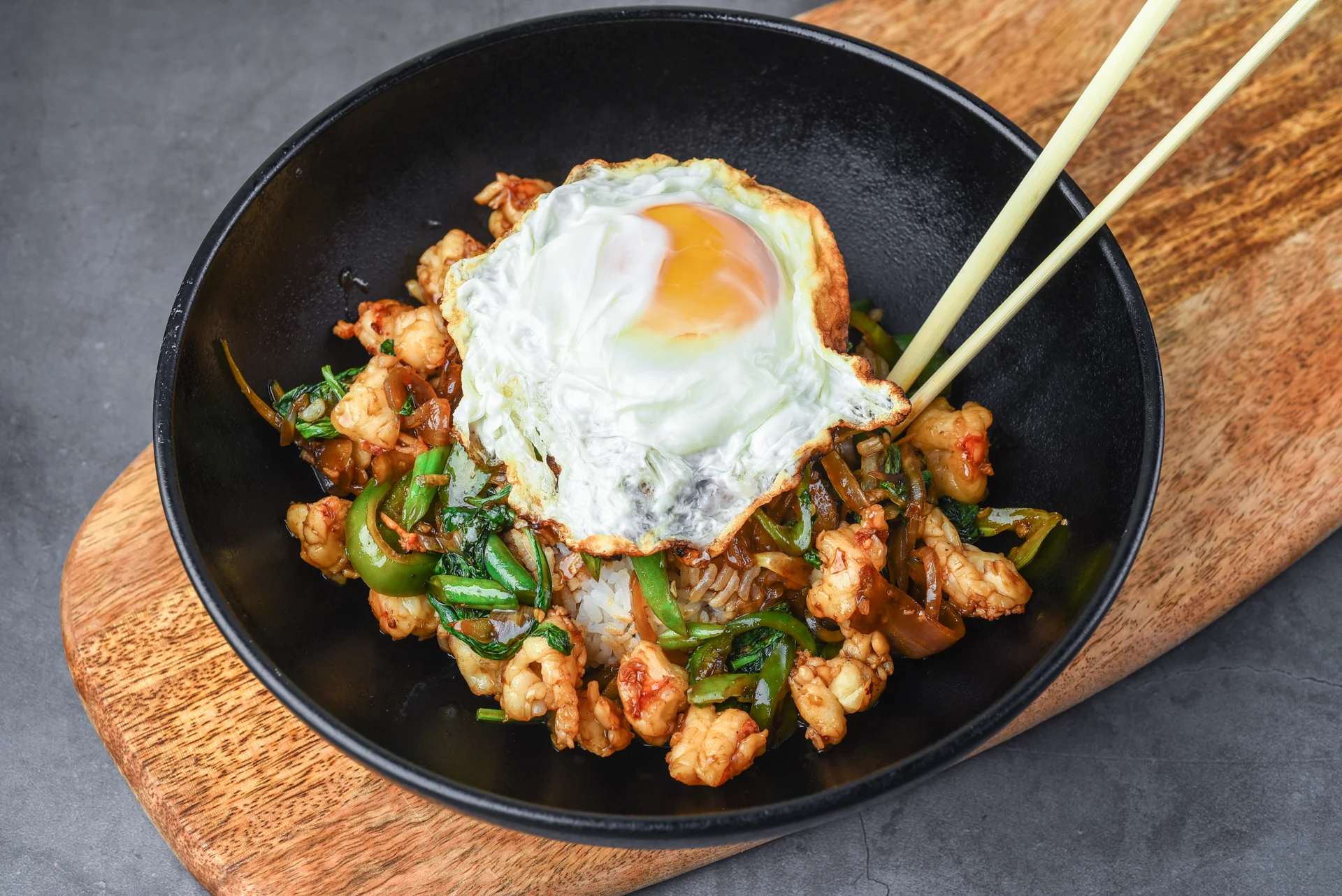 צ'אנג בה, פאד קפאו שרימפס