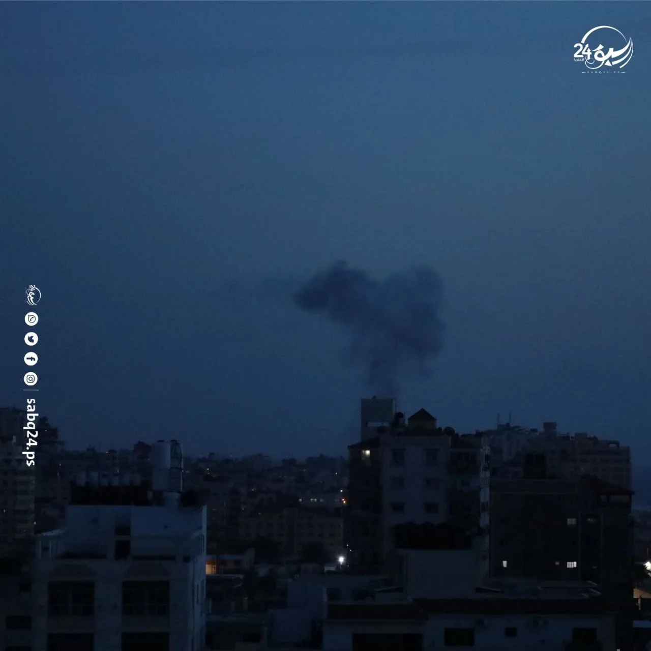 צה''ל תוקף ברצועת עזה בתגובה