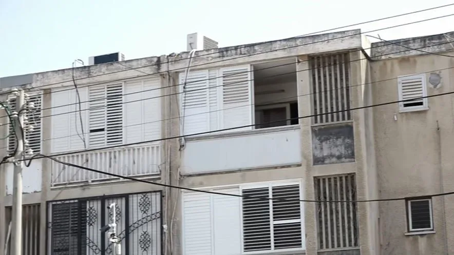 הדירה בה בוצע הרצח הכפול בנתניה