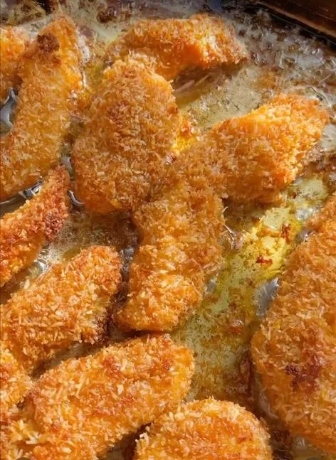 שניצל בציפוי קוקוס טחון