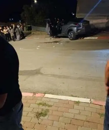 זירת הירי ביישוב סלאמה