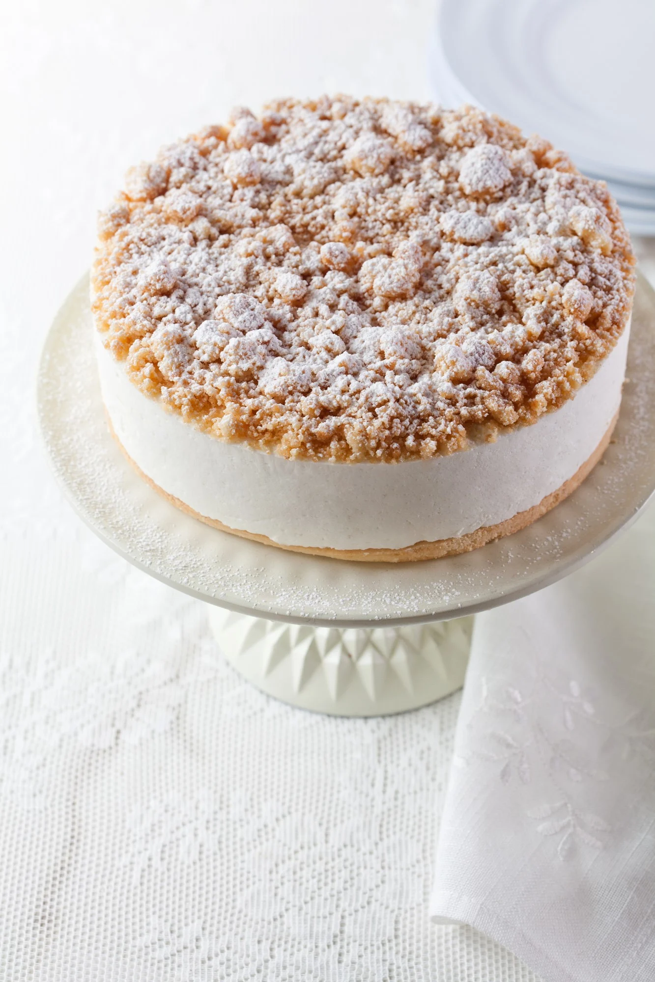 עוגת גבינה פירורים של מיקי שמו