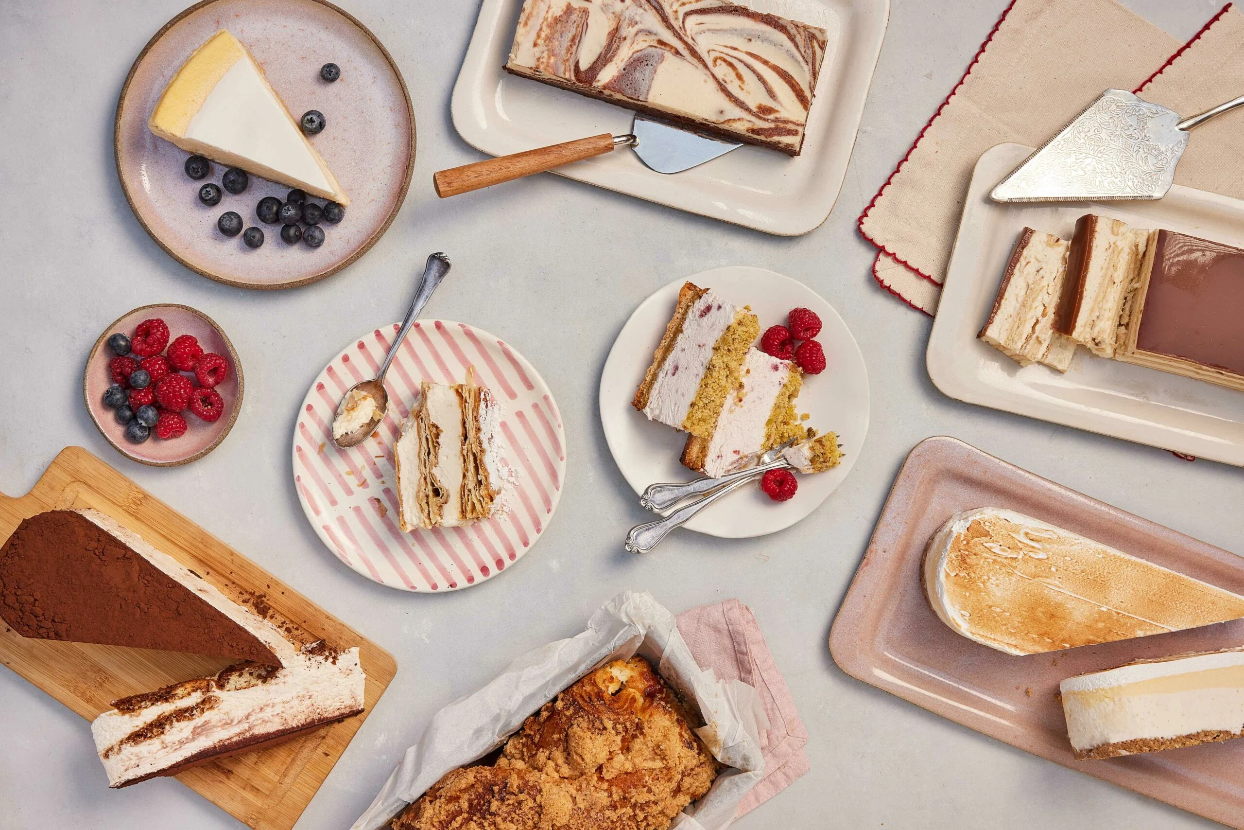 עוגות גבינה של בבקה בייקרי