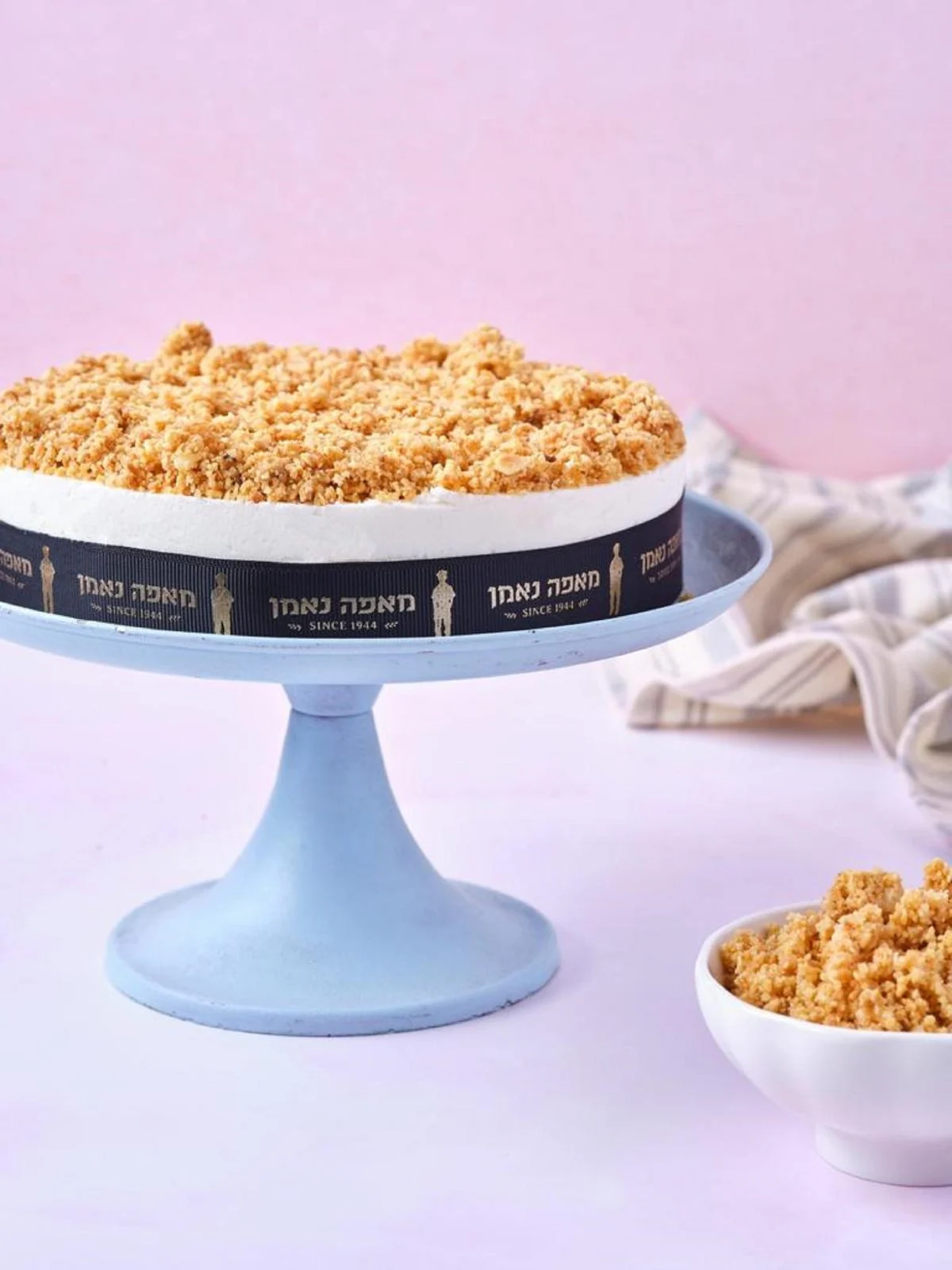 עוגת גבינה פירורים של מאפה נאמן