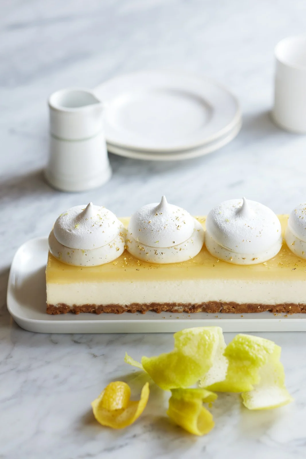 עוגת גבינה מרנג לימון של רולדין