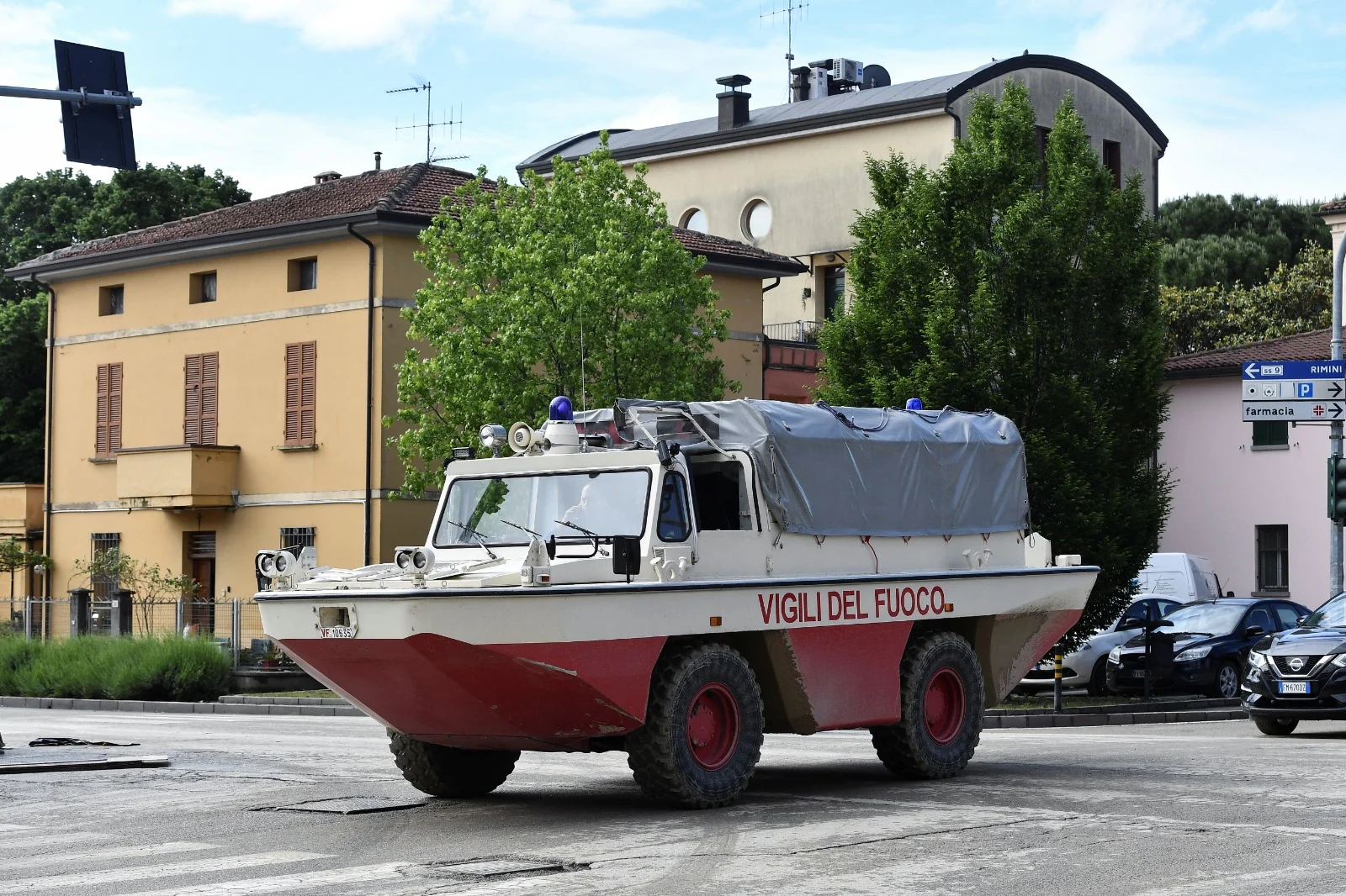 איטליה, חילוץ, שטפונות