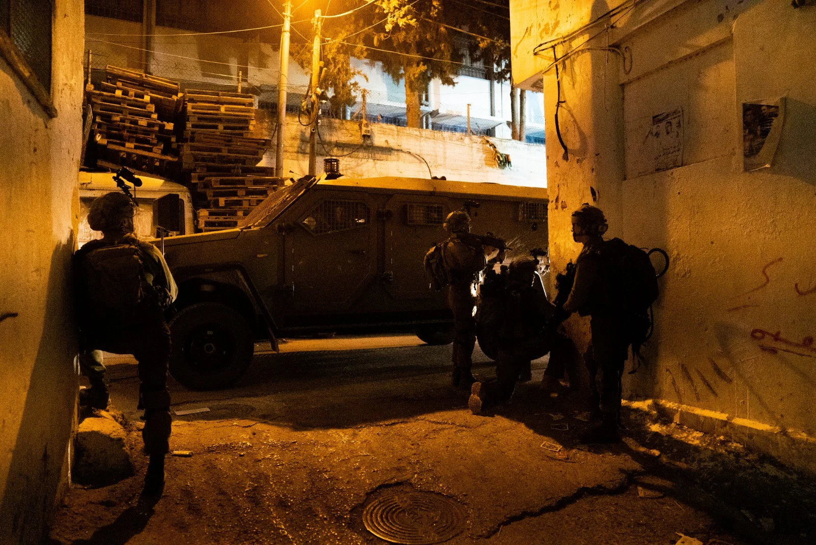 פעילות לוחמי צה''ל בשכם. ארכיון