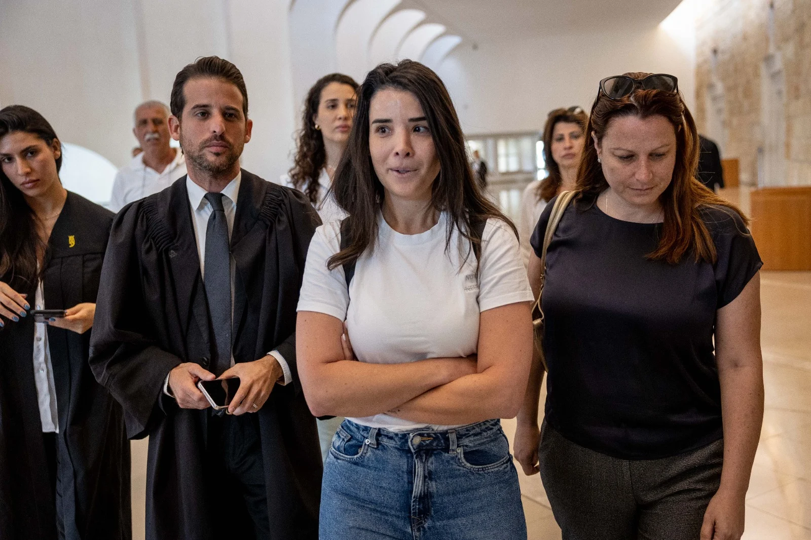 שירה איסקוב בבית המשפט