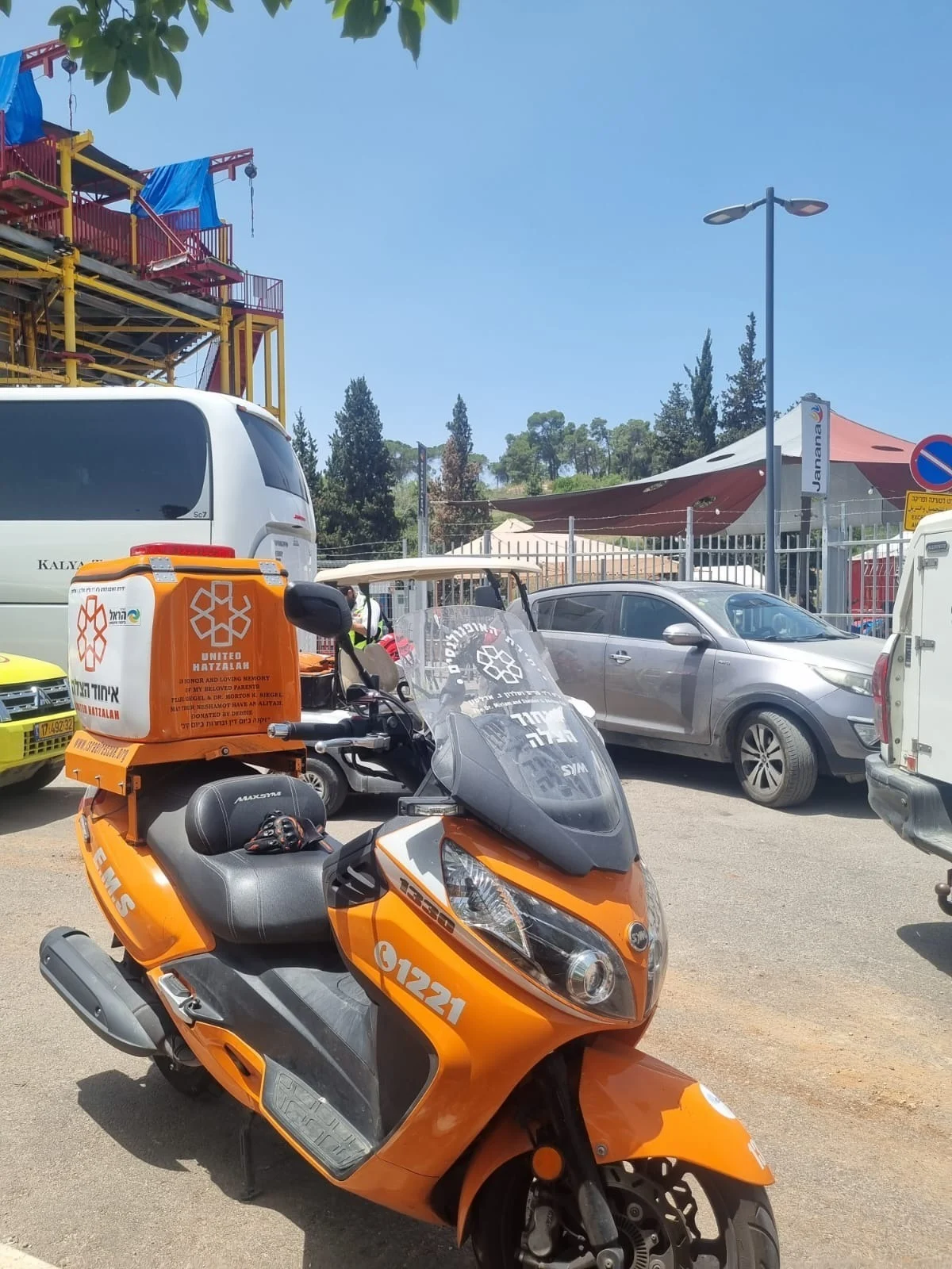 זירת הנפילה של בת ה-15 מקיר טיפוס בקריית ענבים