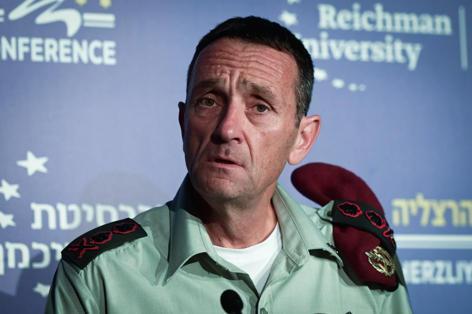 הרמטכ''ל הרצי הלוי בכנס הרצליה