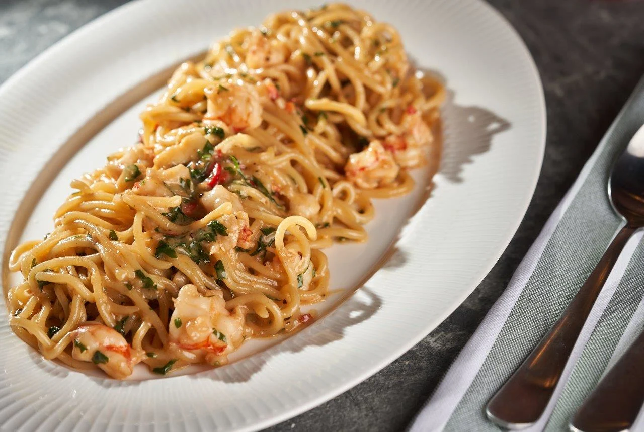 ספגטיני סרטנים, קפה נאפו