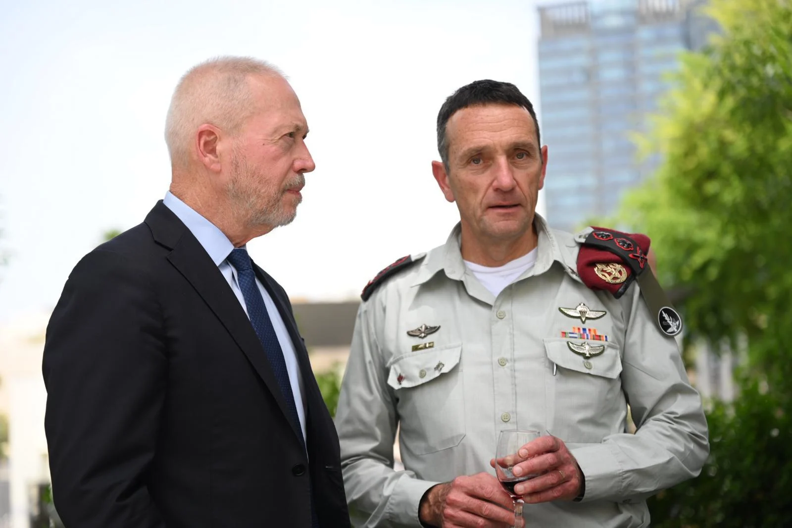 יואב גלנט והרצי הלוי