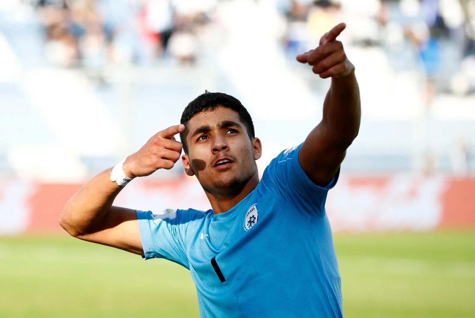 ענאן חליאלי חוגג מול ברזיל