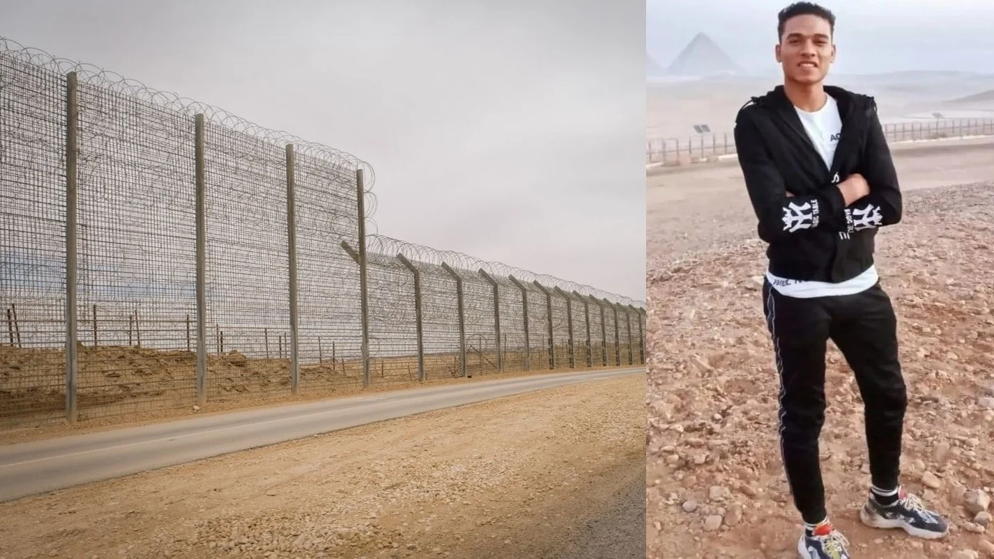 מחמד אברהים סלאח, השוטר המצרי שביצע את הפיגוע בגבול מצרים, ברקע הגדר