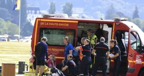 כוחות הצלה בזירה בצרפת