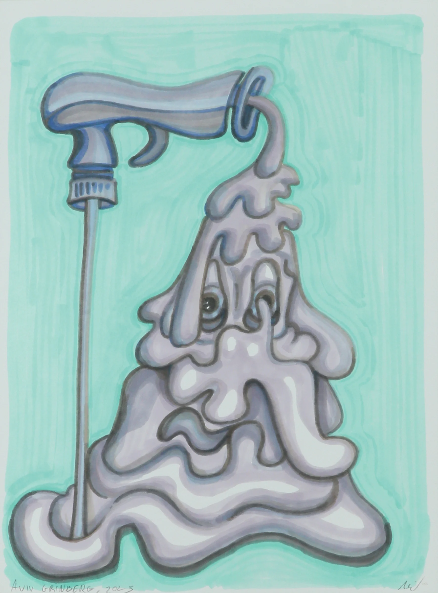 פריט 50 אביב גרינברג משתתף במכירה תרומה איגי בית המכירות תירוש