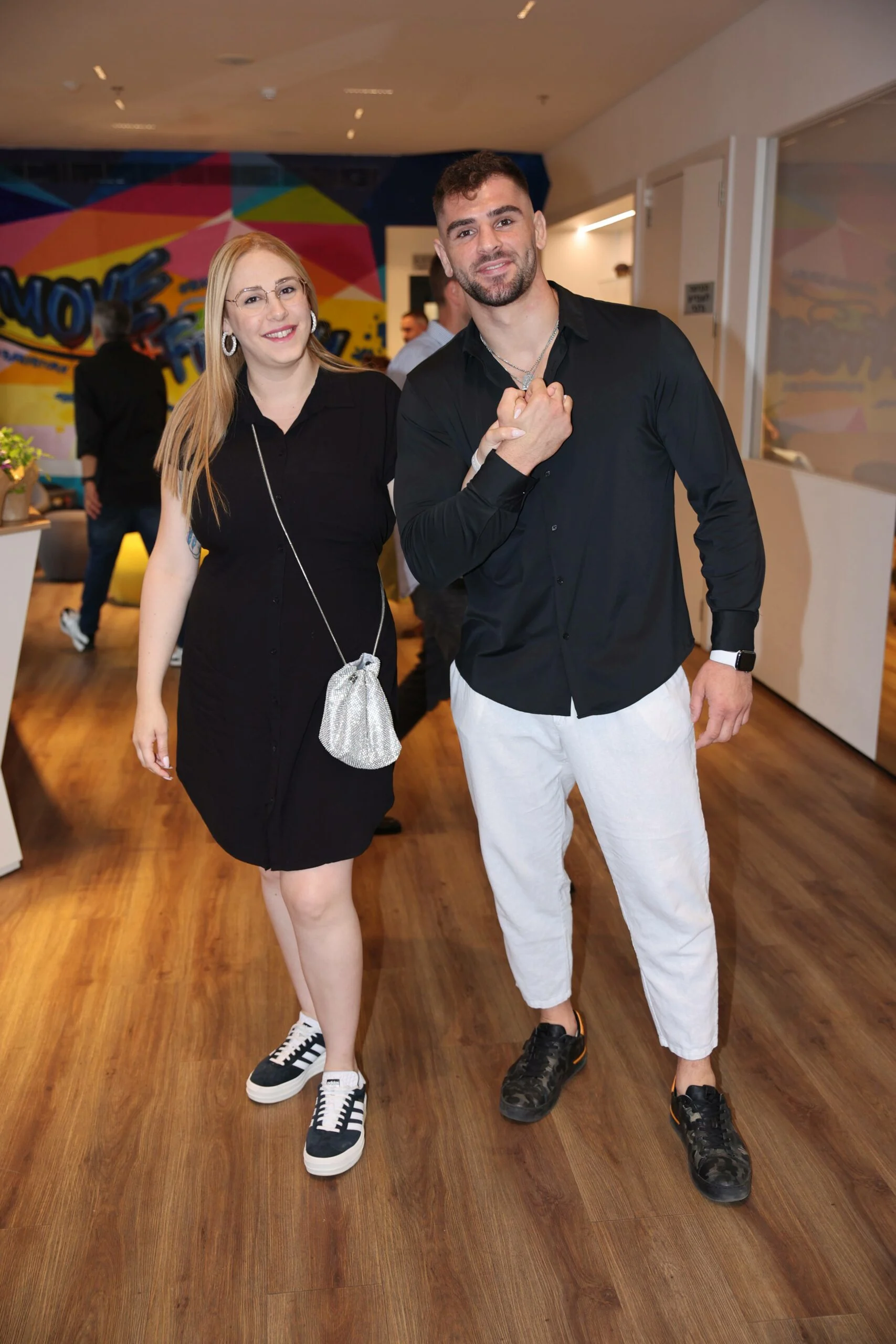 פיטר פלציק ואשתו