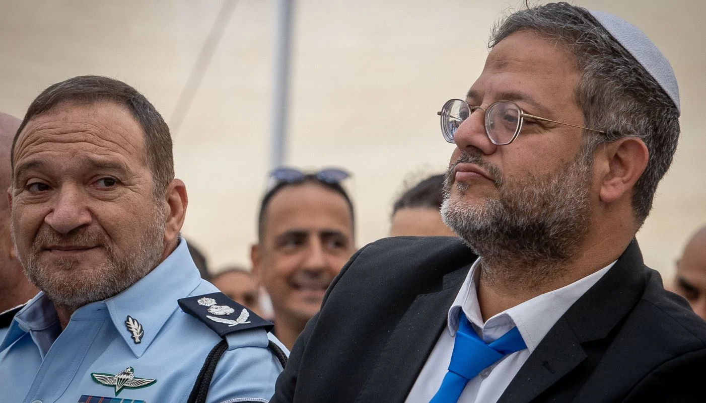 השר בן גביר והמפכ''ל שבתאי