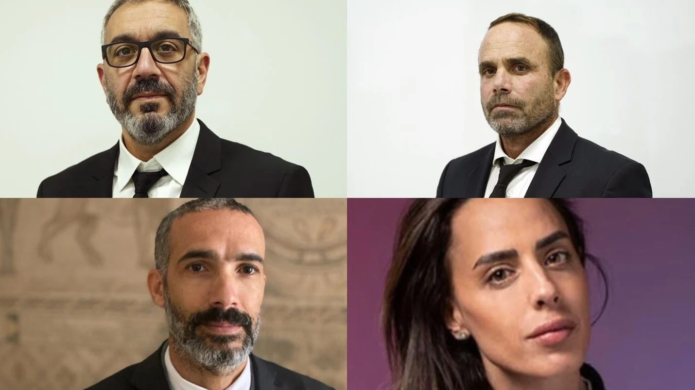 עורכי הדין תמיר סננס, שחר חצרוני דורון נוי ונעמה אלחדד.